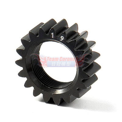 XRAY 348519 XCA Alu Pinion Gear - 19T (2nd) - 7075 T6 - Hard Coated